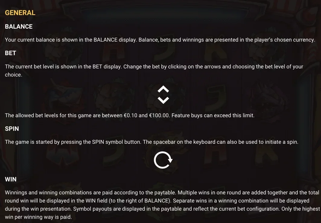 Free Spins Feature Screenshot