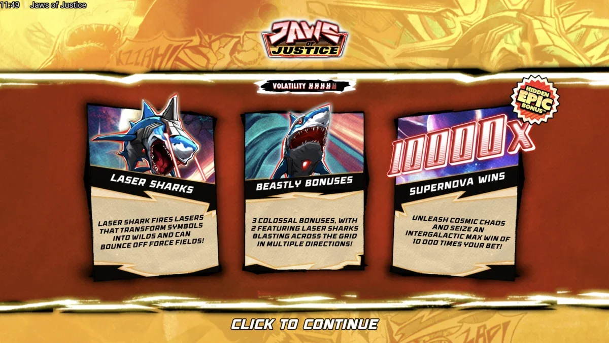 Jaws of Justice - Gameplay Screenshot 1