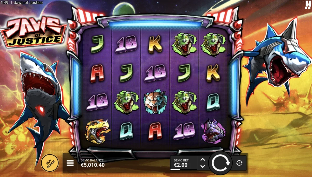 Jaws of Justice - Laser Sharks Feature